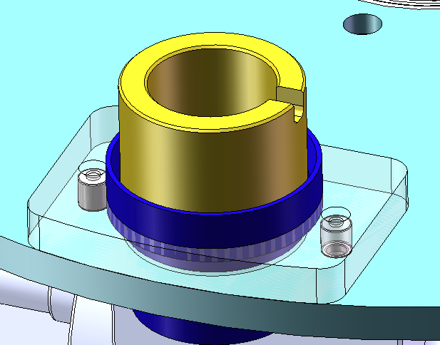分割器浮动平台压装sw21可编辑